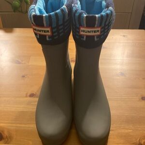 Hunter Gray Winter & Rain Boots